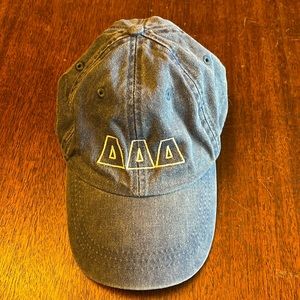 Tri Delta adjustable baseball hat.